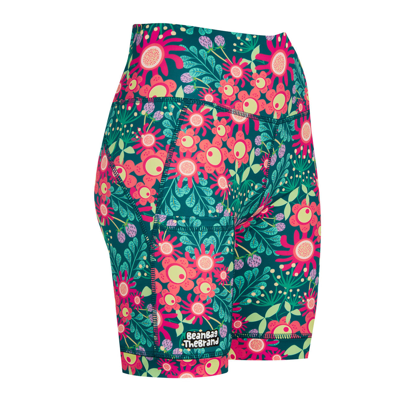 FLORAL DELIGHTS - Active Shorts Babes